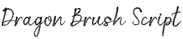 Dragon Brush Script字体
