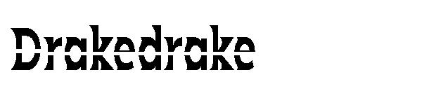 Drakedrake字体