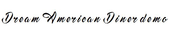 Dream American Diner demo字体