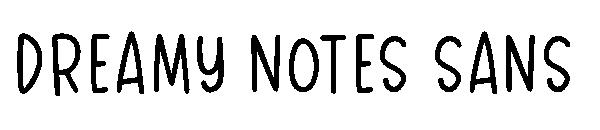Dreamy Notes Sans字体