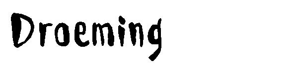 Droeming字体