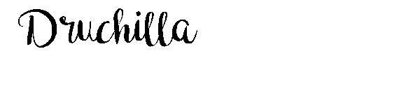Druchilla字体