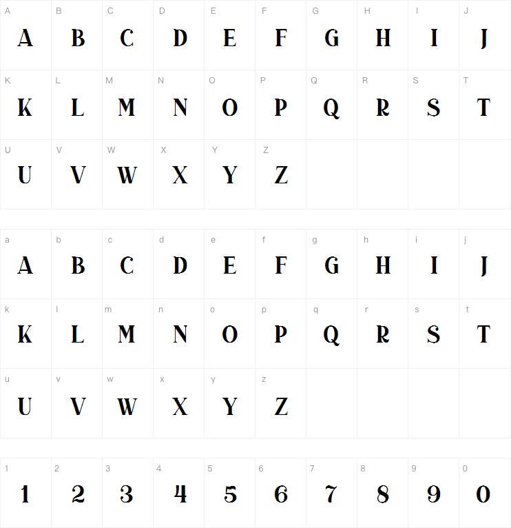 Duarose Serif字体