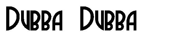 Dubba Dubba字体