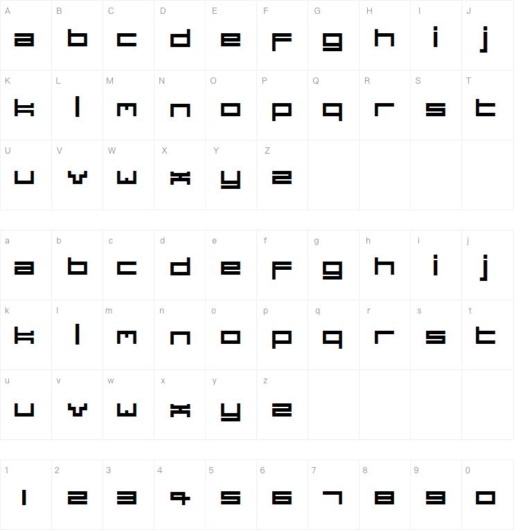 Dubsteptrix字体