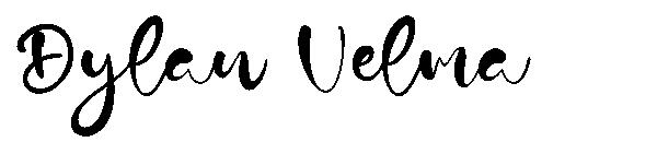 Dylan Velma字体