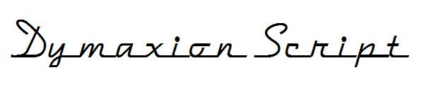 Dymaxion Script字体