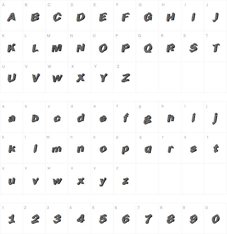 Early Tickertape字体