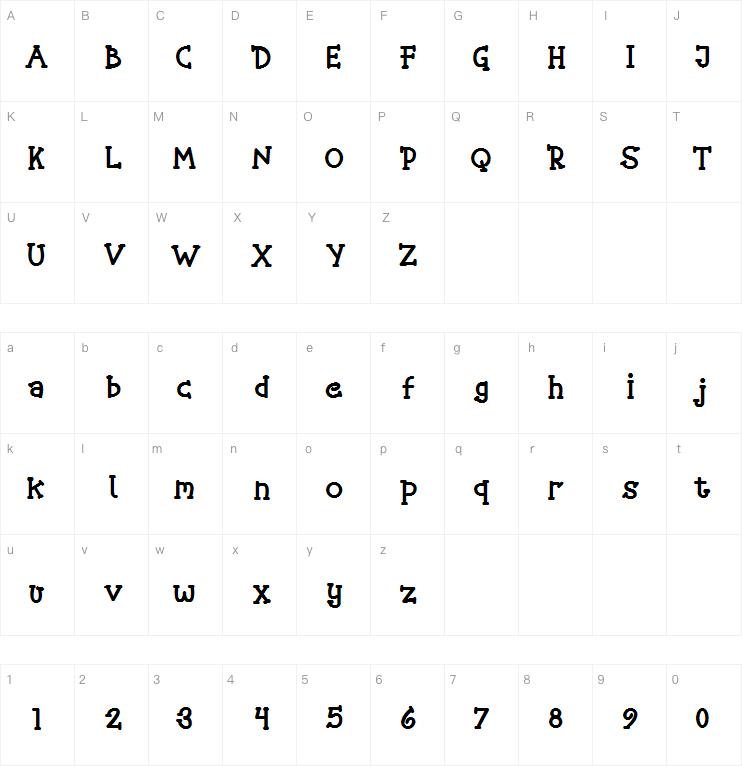 East Djakarta字体