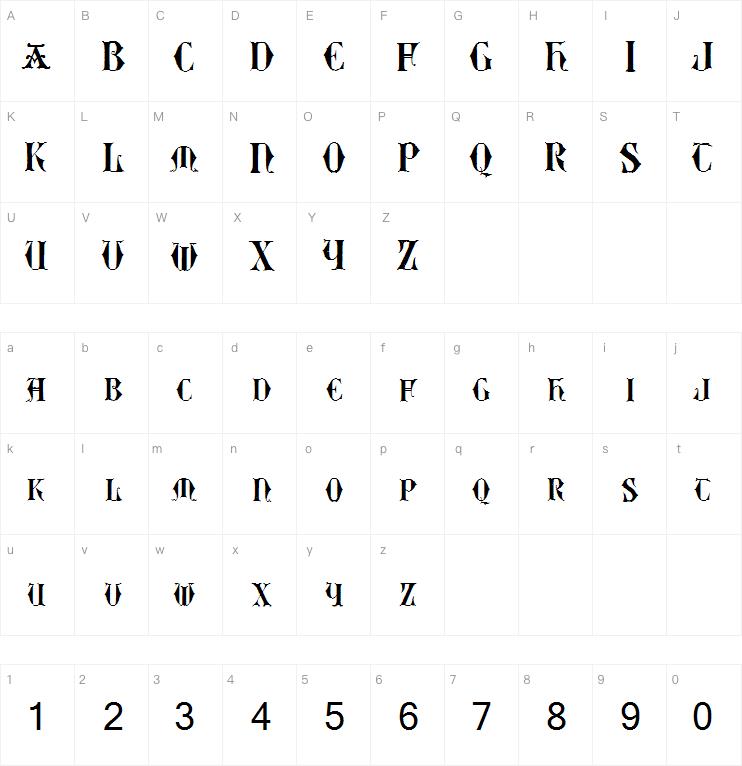 EasyLombardic Two字体