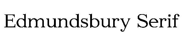 Edmundsbury Serif字体