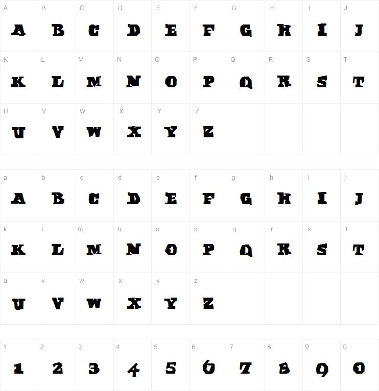 Egypt Axt字体