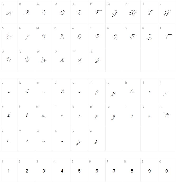 Eiffel in love字体