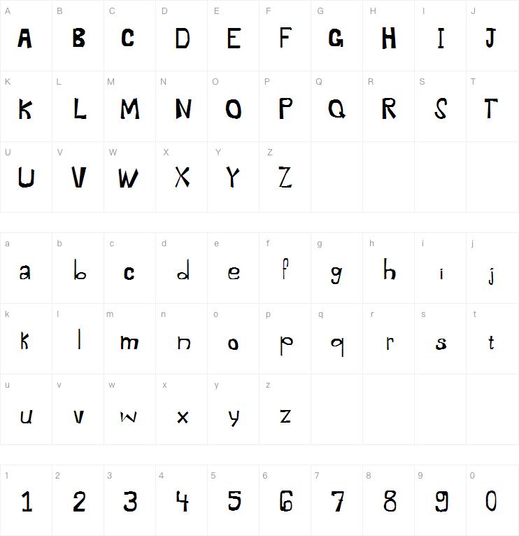 Electric Dysentery字体