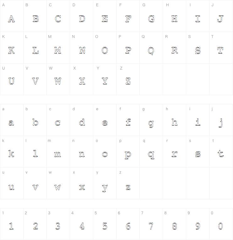 Electric Hermes AOE字体