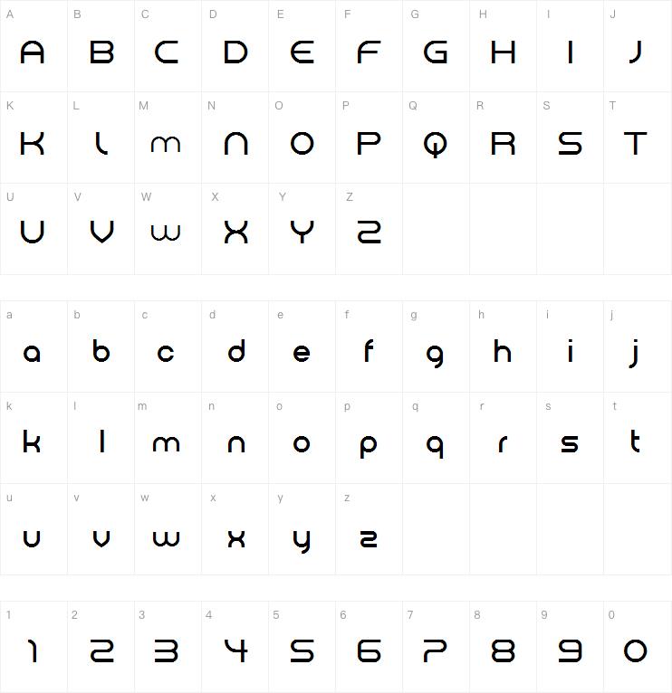 Electromagnetic Lungs字体