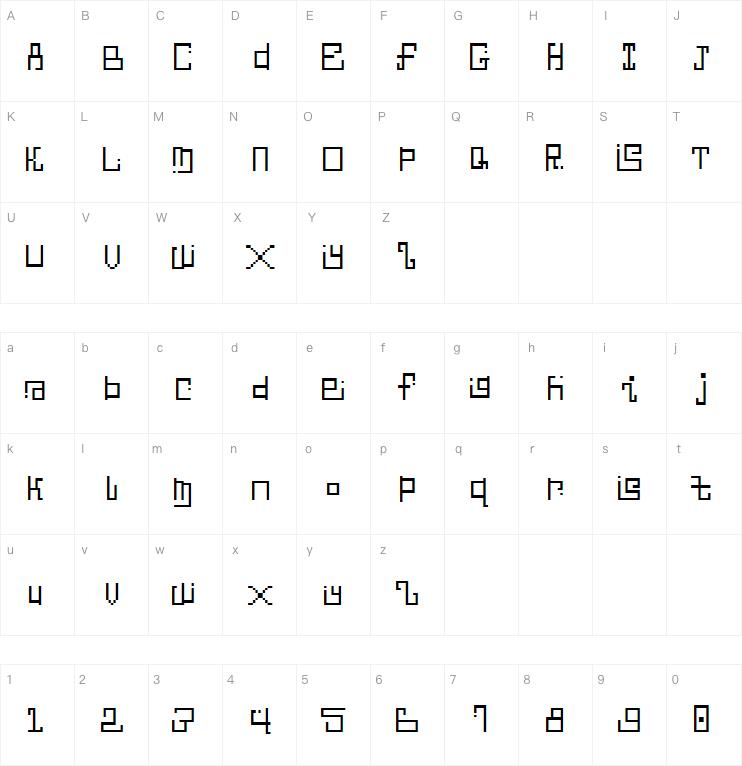 Ellymony Blue MSMM字体