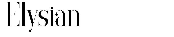 Elysian字体