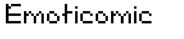 Emoticomic字体