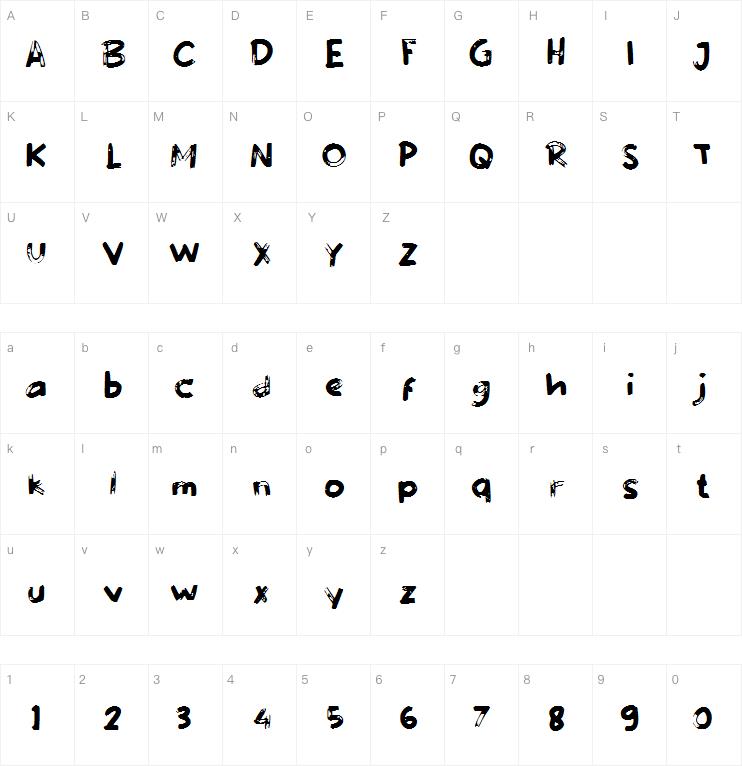 e Empang字体