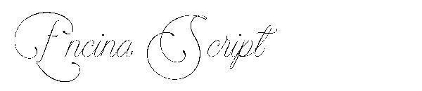 Encina Script字体