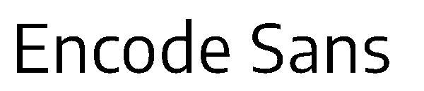 Encode Sans字体