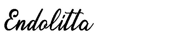 Endolitta字体