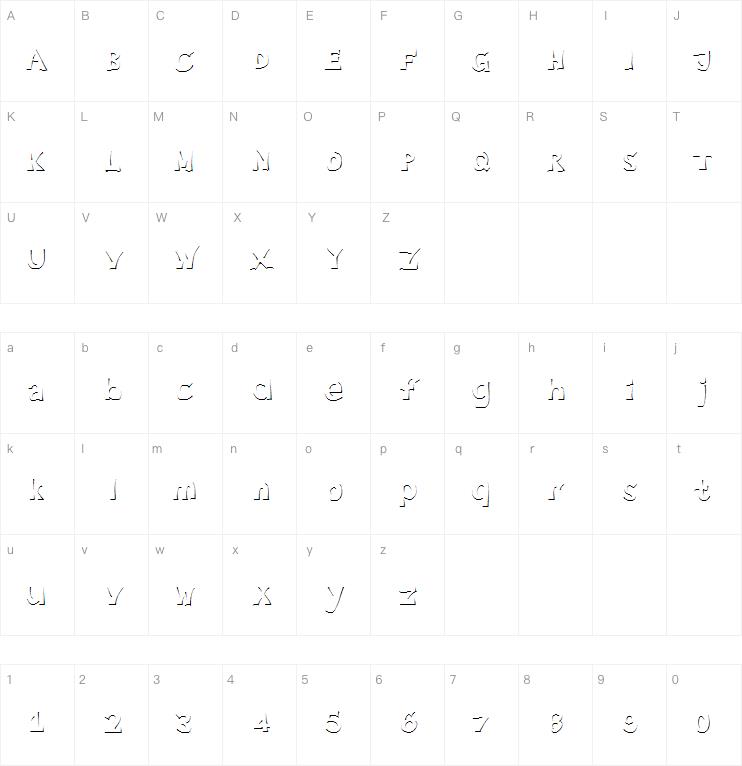 Enlighten 字体