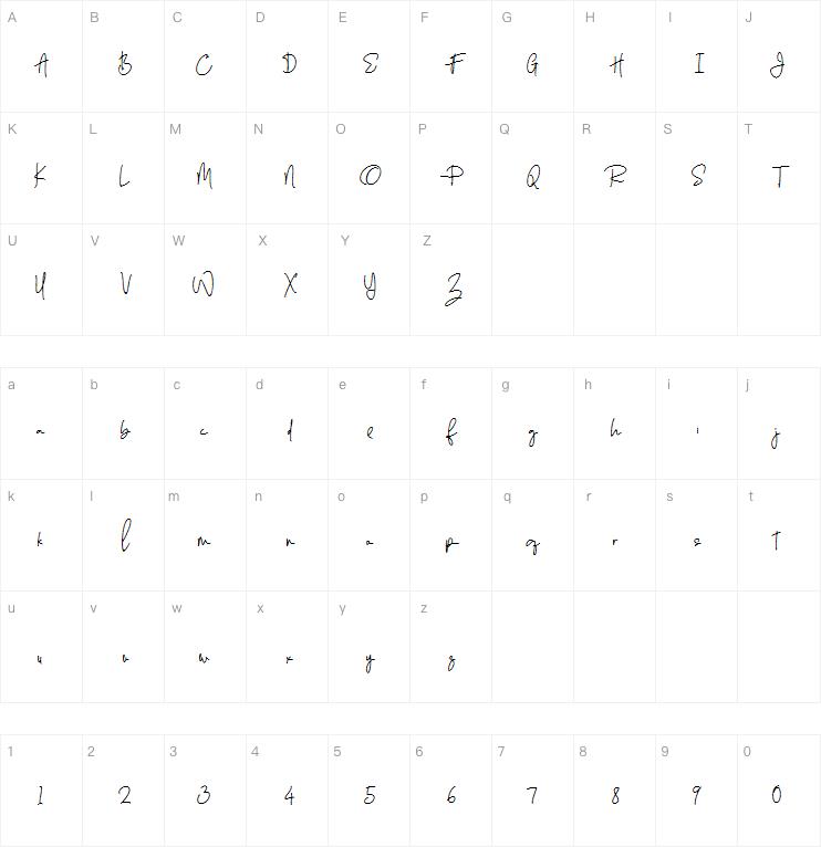 Enthusiast Behavior字体