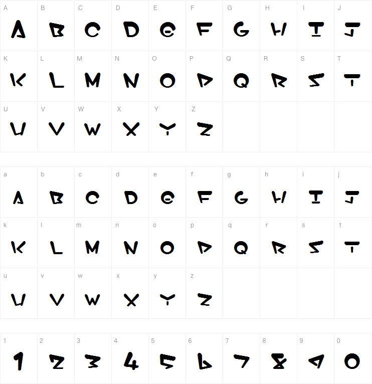 EosE字体