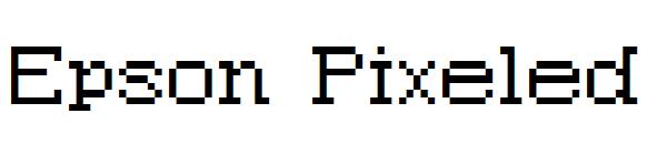 Epson Pixeled字体