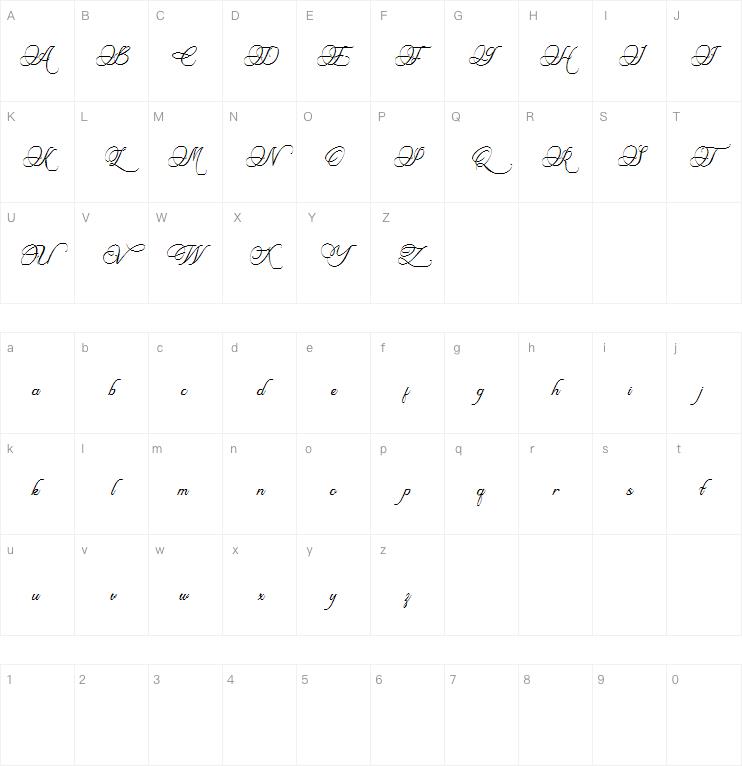 Esdoria Journey字体