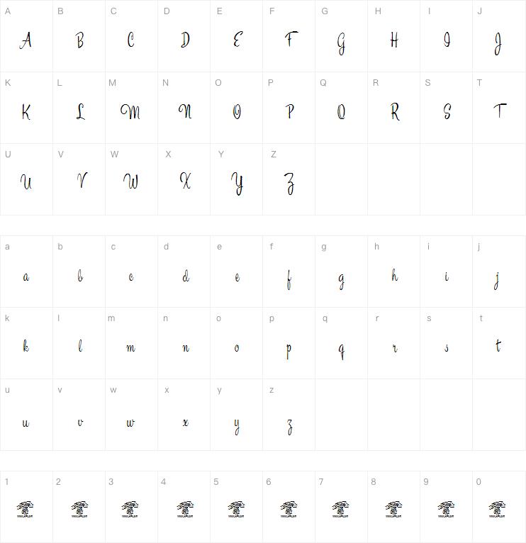 Esplanade Script字体