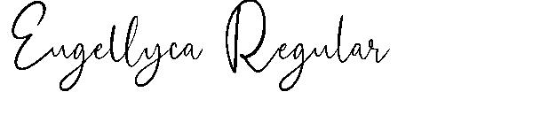 Eugellyca Regular字体