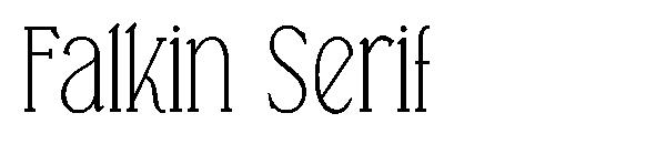 Falkin Serif字体