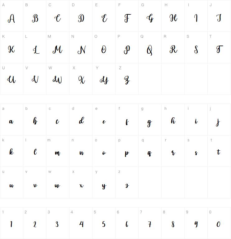 Family Home字体