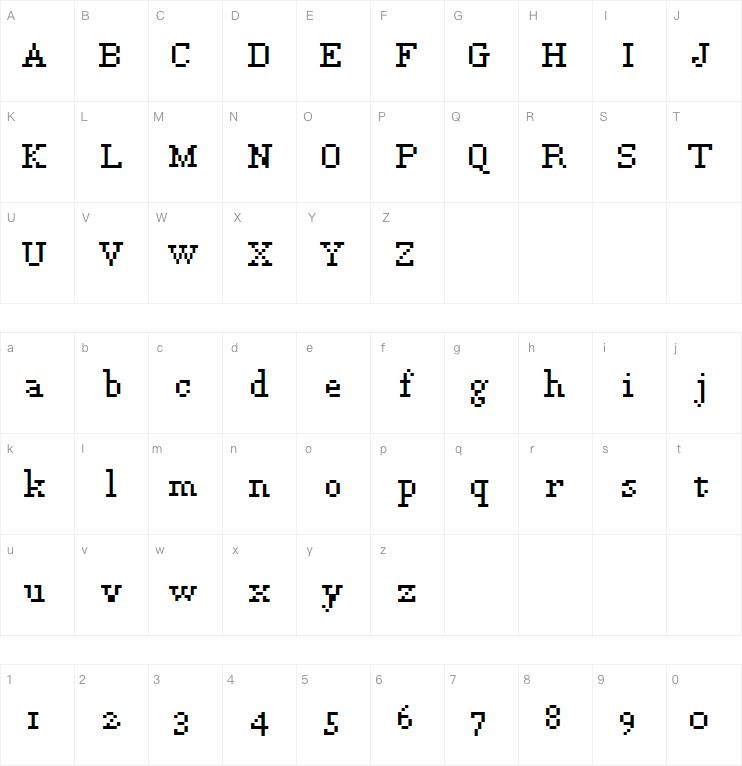 Fanda Egyptian字体