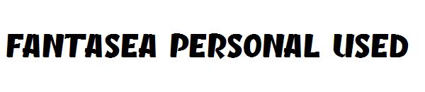 Fantasea Personal Used字体