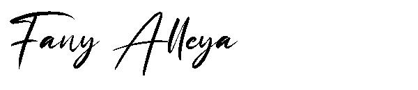 Fany Alleya字体