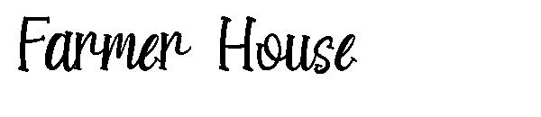 Farmer House字体