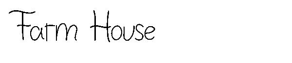 Farm House字体