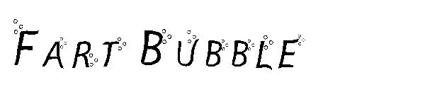 Fart Bubble字体
