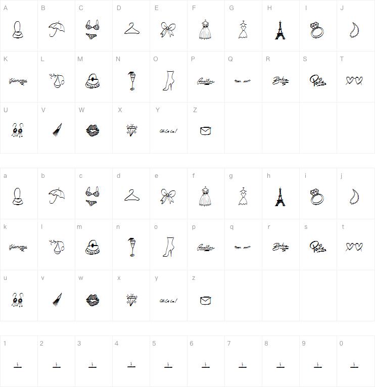 Fashion Pictures字体