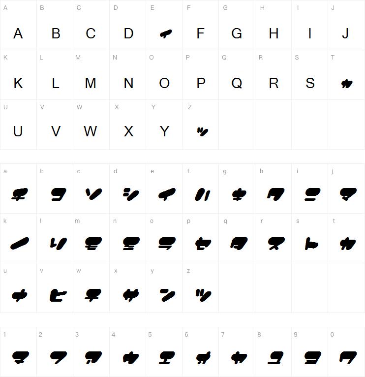 Fat Man Lite字体