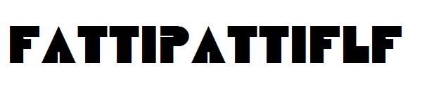 FattiPattiFLF字体