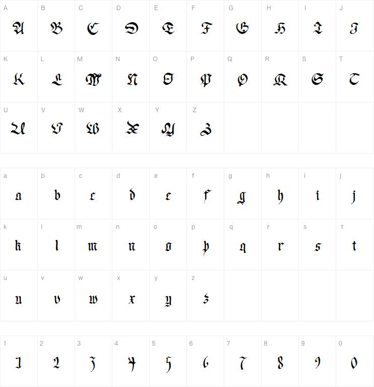 Faustus字体