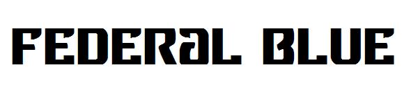 Federal Blue字体