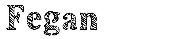 Fegan字体