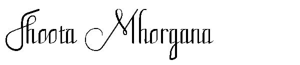 Fhoota Mhorgana字体