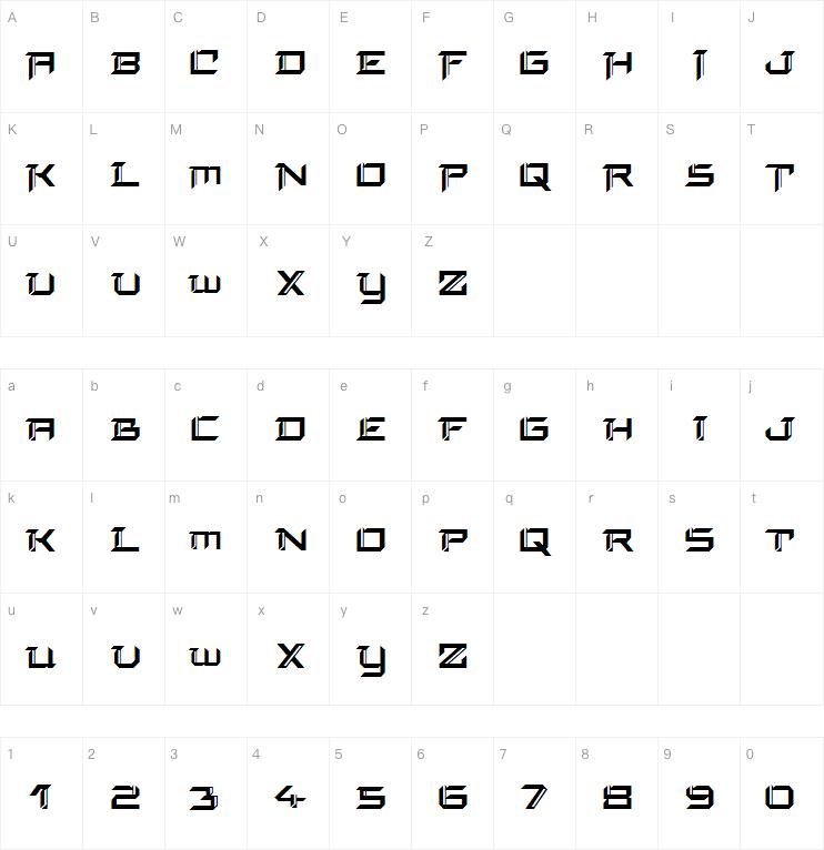 Final Front字体